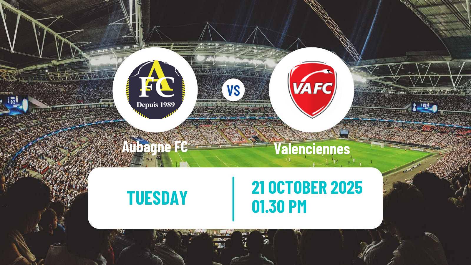 Football French National League Aubagne - Valenciennes