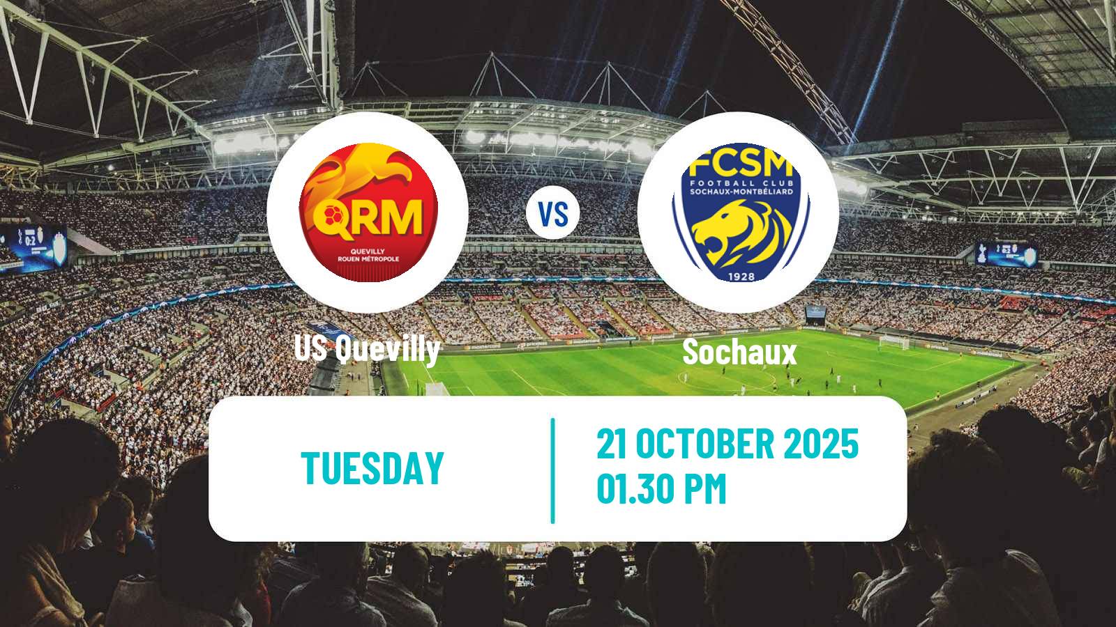 Football French National League Quevilly - Sochaux