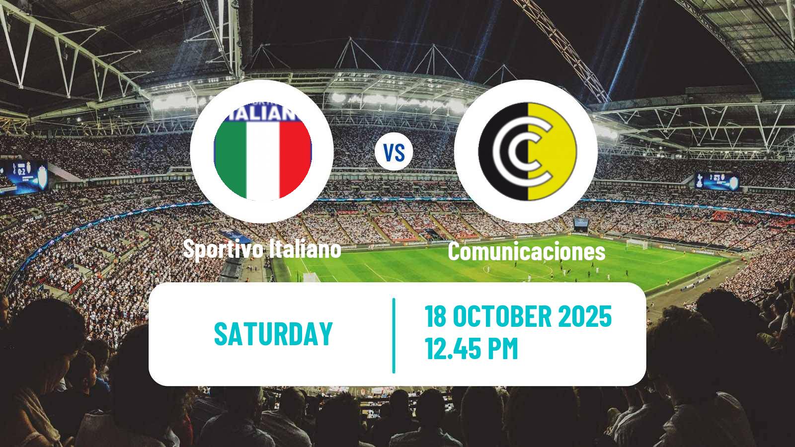 Football Argentinian Primera B Sportivo Italiano - Comunicaciones