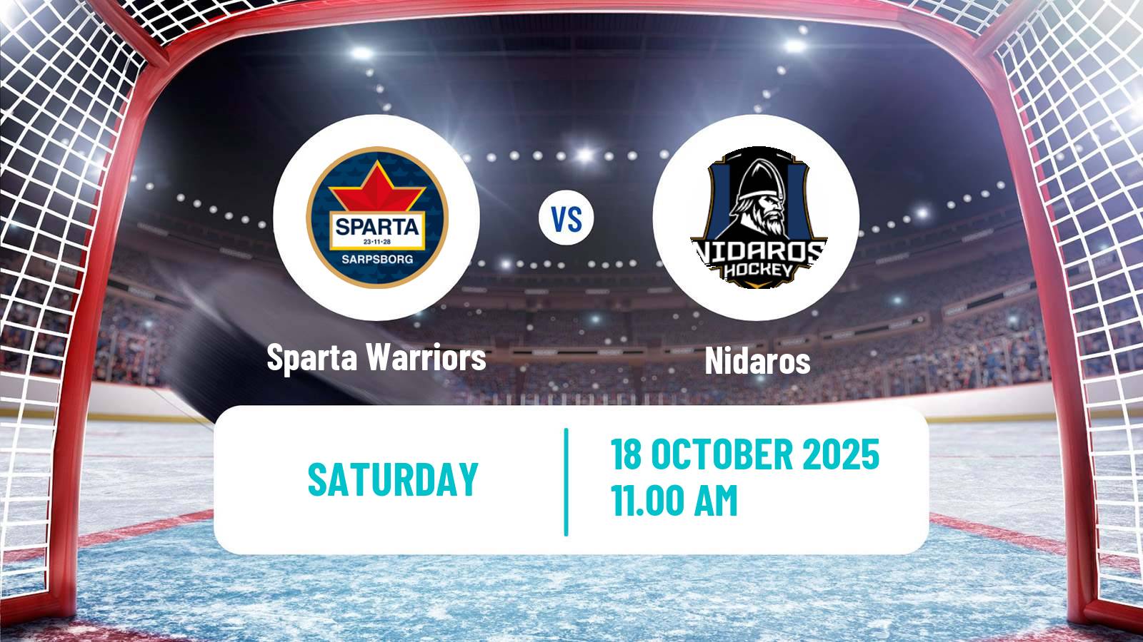 Hockey Norwegian Ligaen Hockey Sparta Warriors - Nidaros