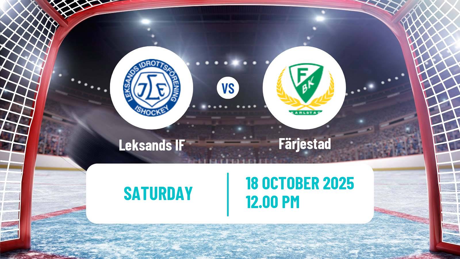 Hockey SHL Leksand - Färjestad