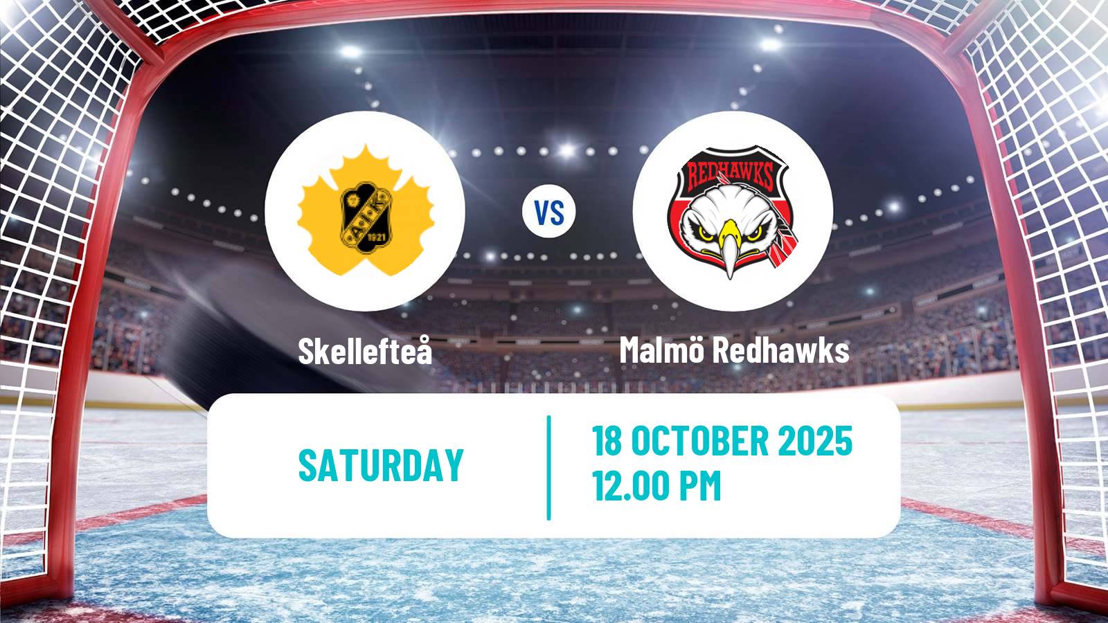 Hockey SHL Skellefteå - Malmö Redhawks