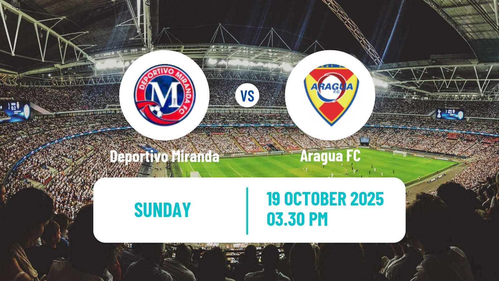 Football Venezuelan Segunda Division Deportivo Miranda - Aragua