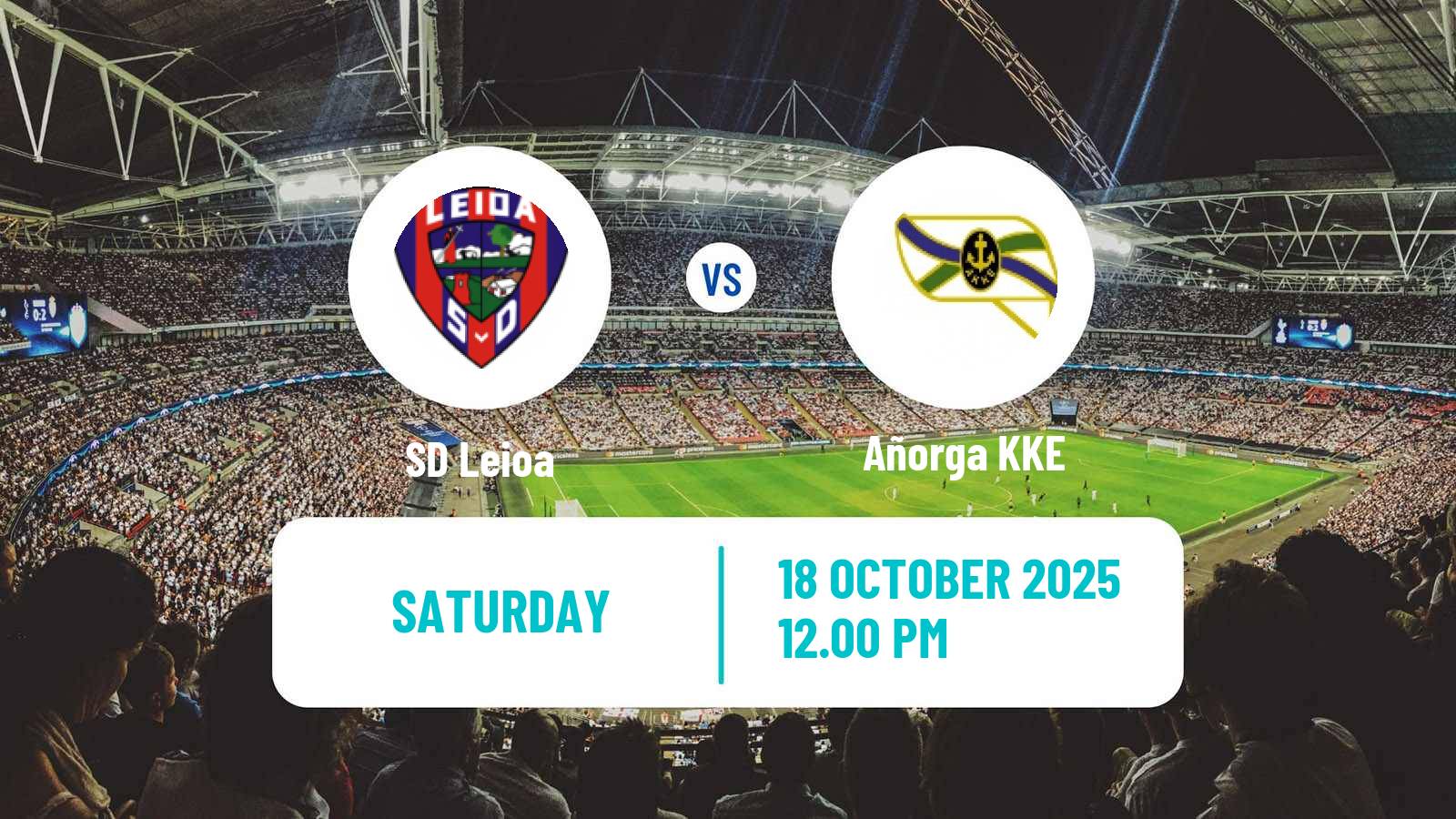 Football Spanish Tercera RFEF - Group 4 Leioa - Añorga