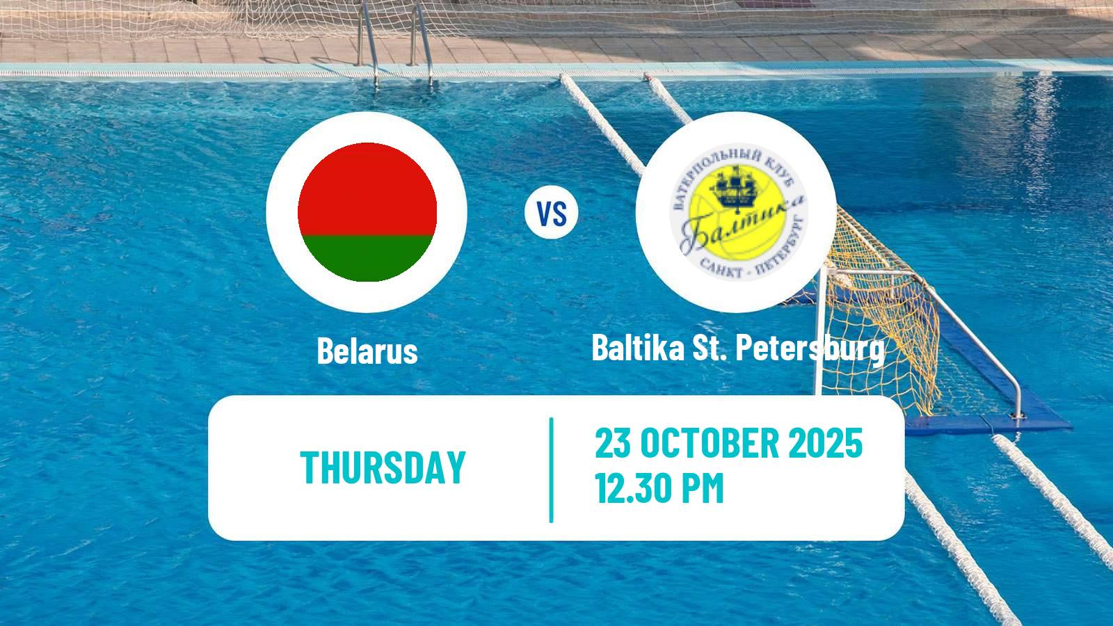 Water polo Russian Championship Water Polo Belarus - Baltika St. Petersburg
