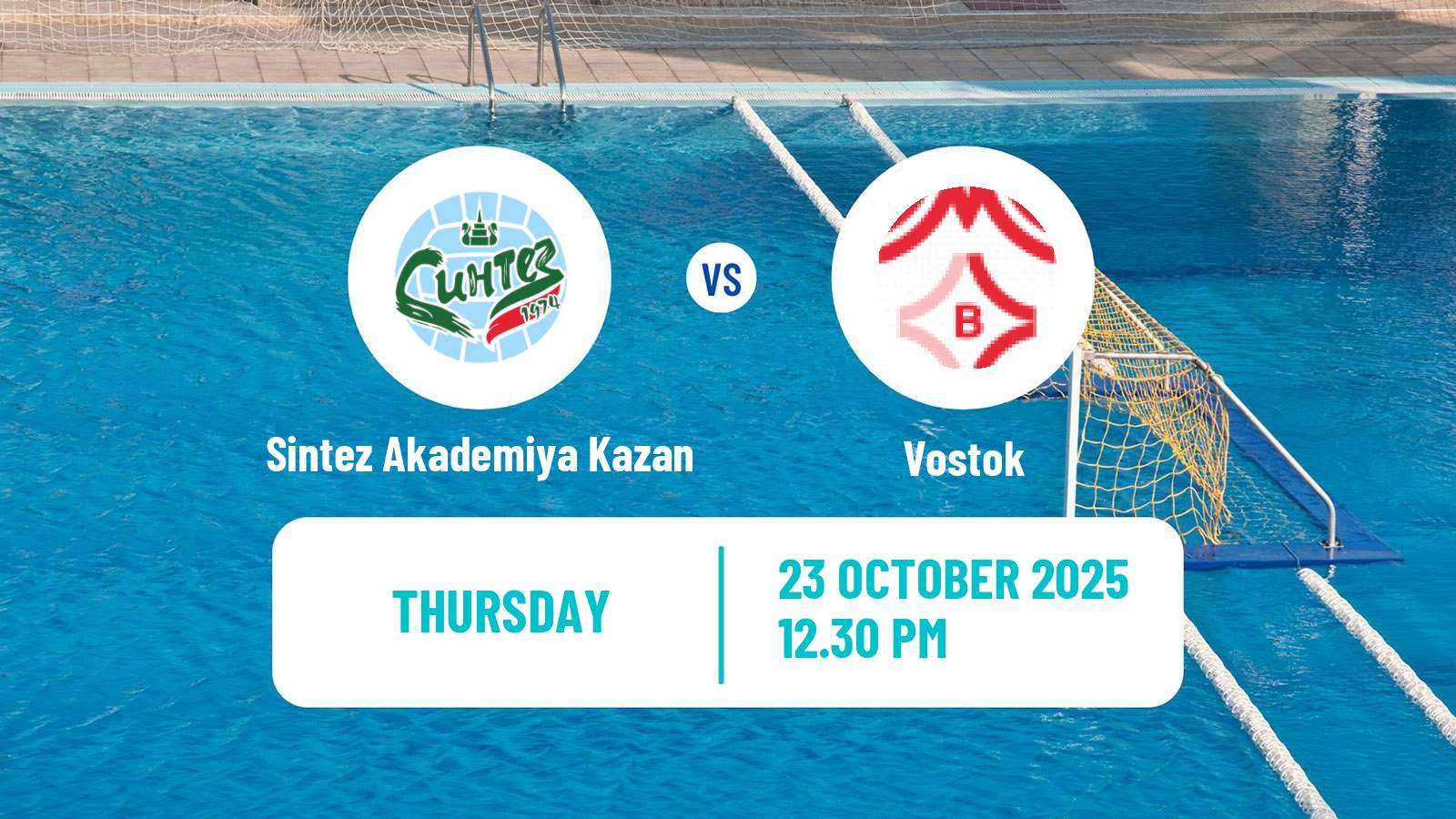 Water polo Russian Championship Water Polo Sintez Akademiya Kazan - Vostok