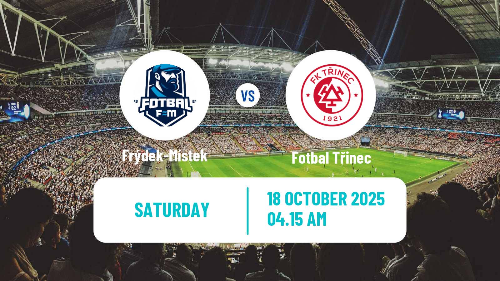 Football Czech MSFL Frýdek-Místek - Fotbal Třinec