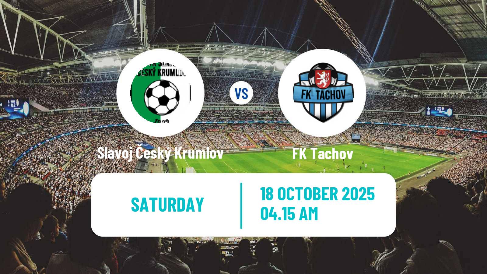 Football Czech Division A Slavoj Český Krumlov - Tachov