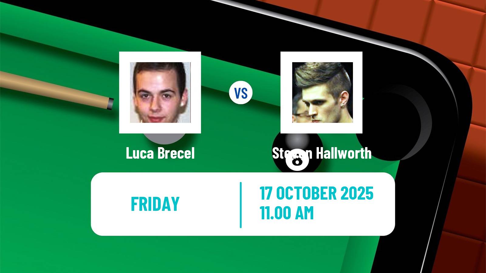 Snooker Scottish Open Luca Brecel - Steven Hallworth