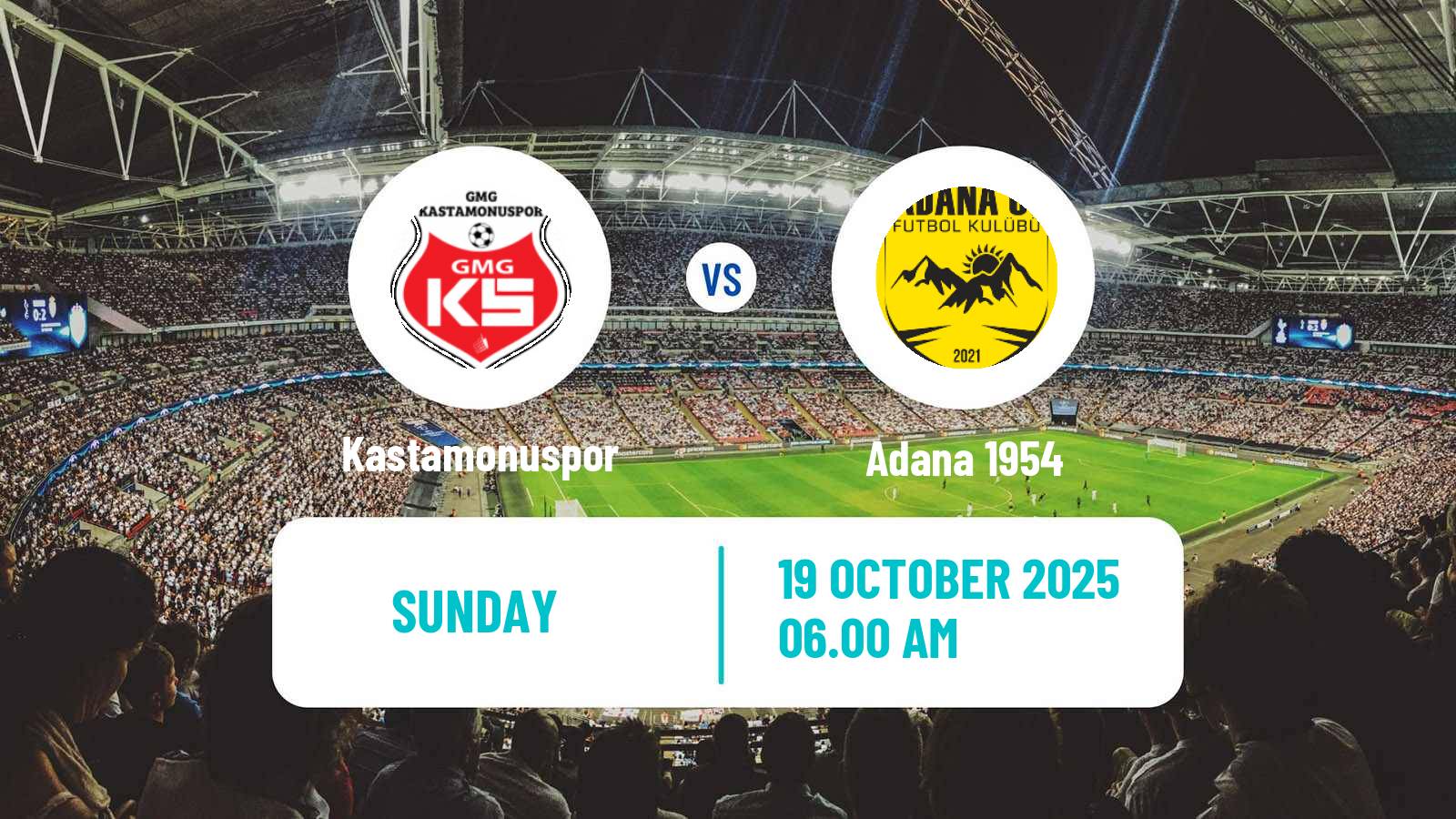 Football Turkish Second League White Group Kastamonuspor - Adana 1954
