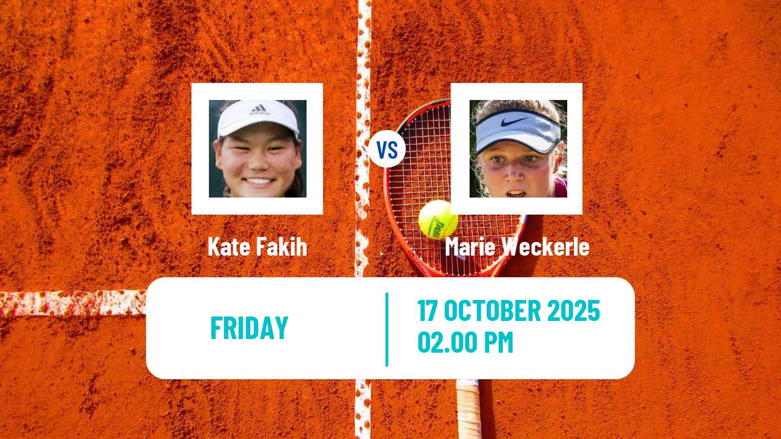 Tennis ITF W35 Bakersfield Ca Women Kate Fakih - Marie Weckerle