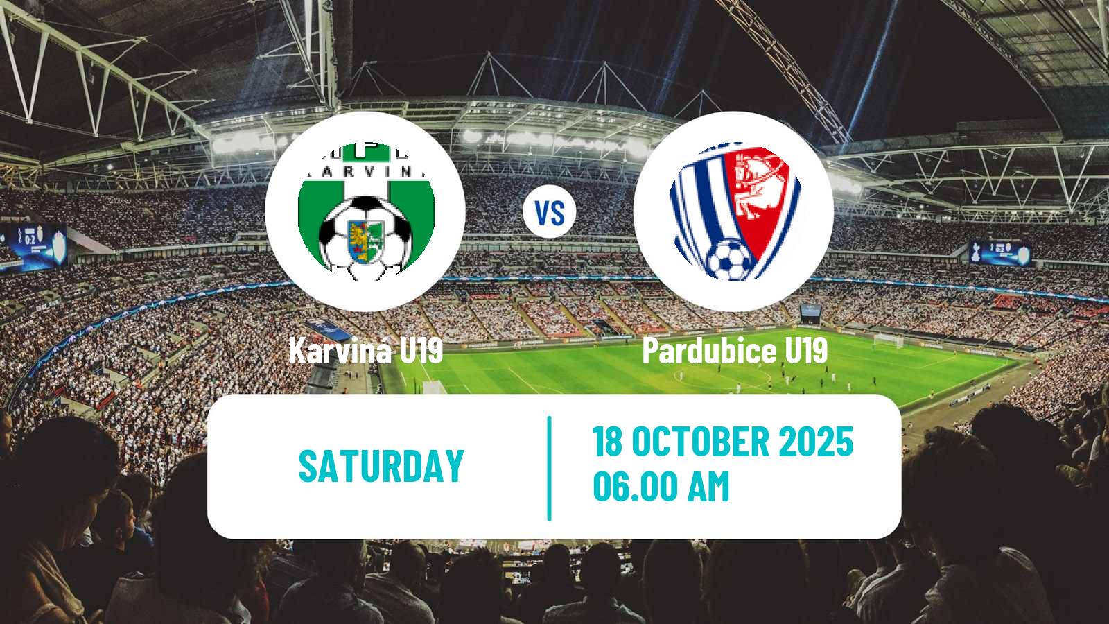 Football Czech U19 League Karviná U19 - Pardubice U19