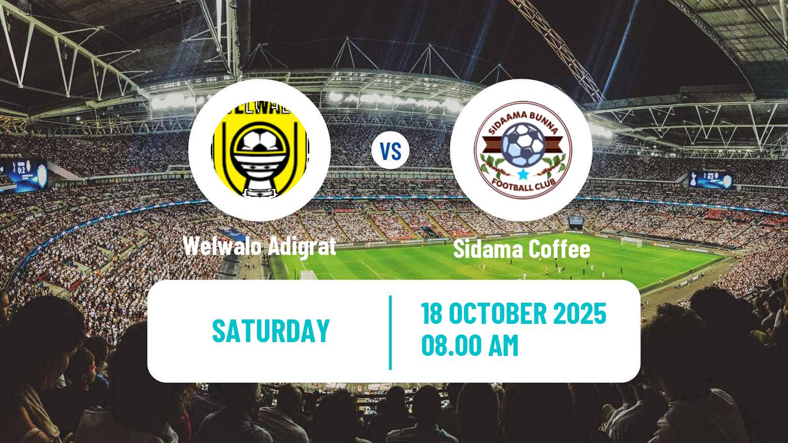 Football Ethiopian Premier League Welwalo Adigrat - Sidama Coffee