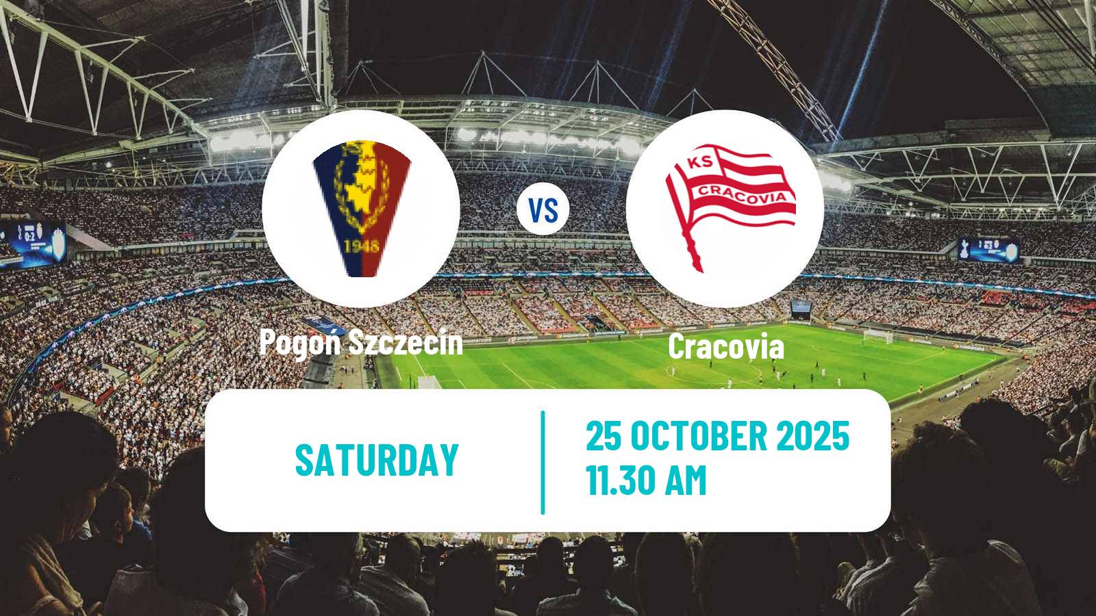 Football Polish Ekstraklasa Pogoń Szczecin - Cracovia