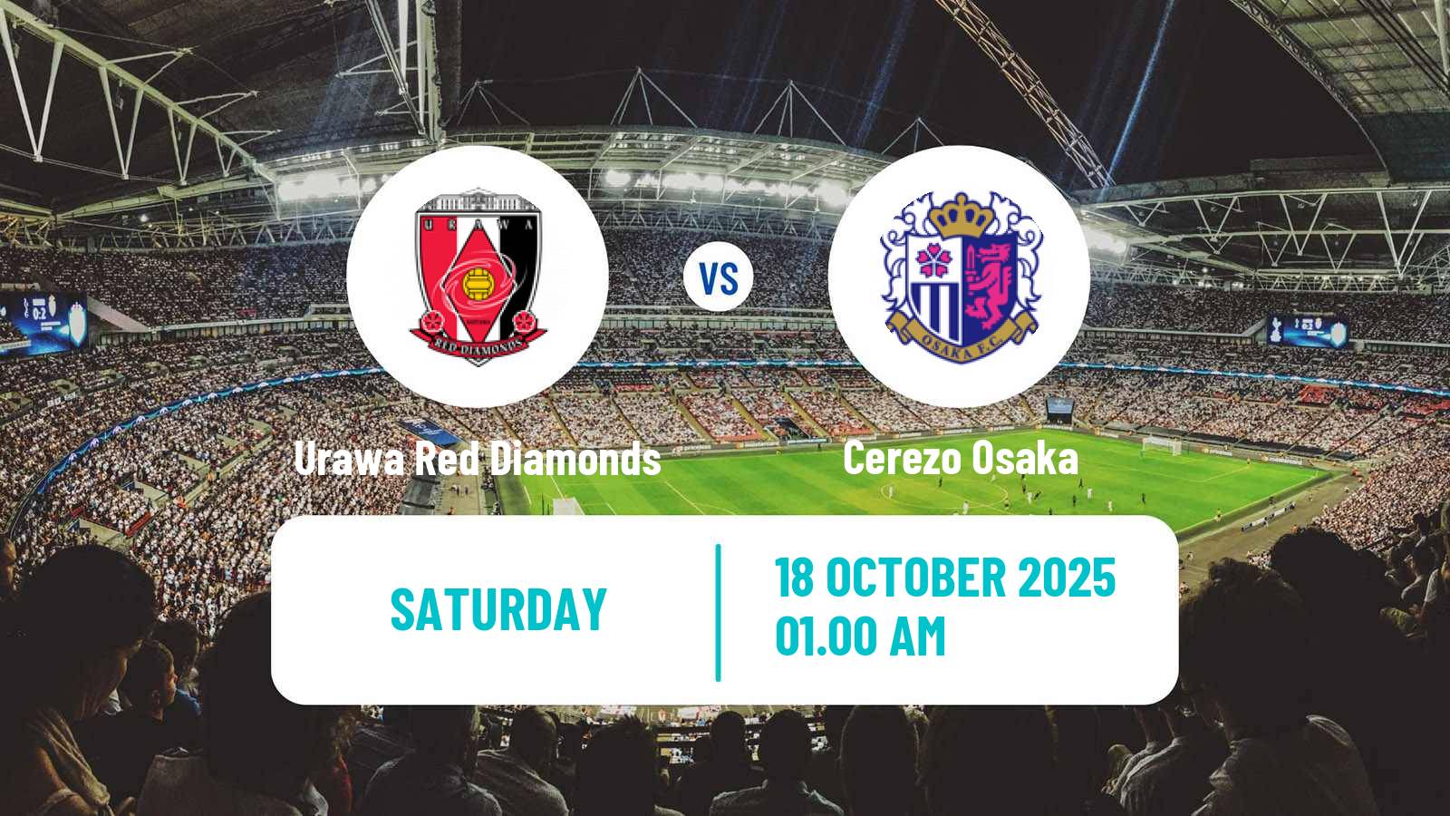 Football Japan WE League Women Urawa Red Diamonds - Cerezo Osaka