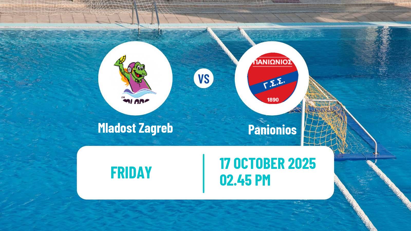 Water polo Euro Cup Water Polo Women Mladost Zagreb - Panionios