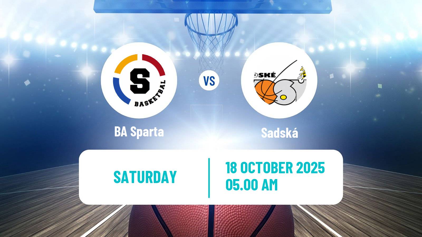 Basketball Czech 1 Liga Basketball Women BA Sparta - Sadská