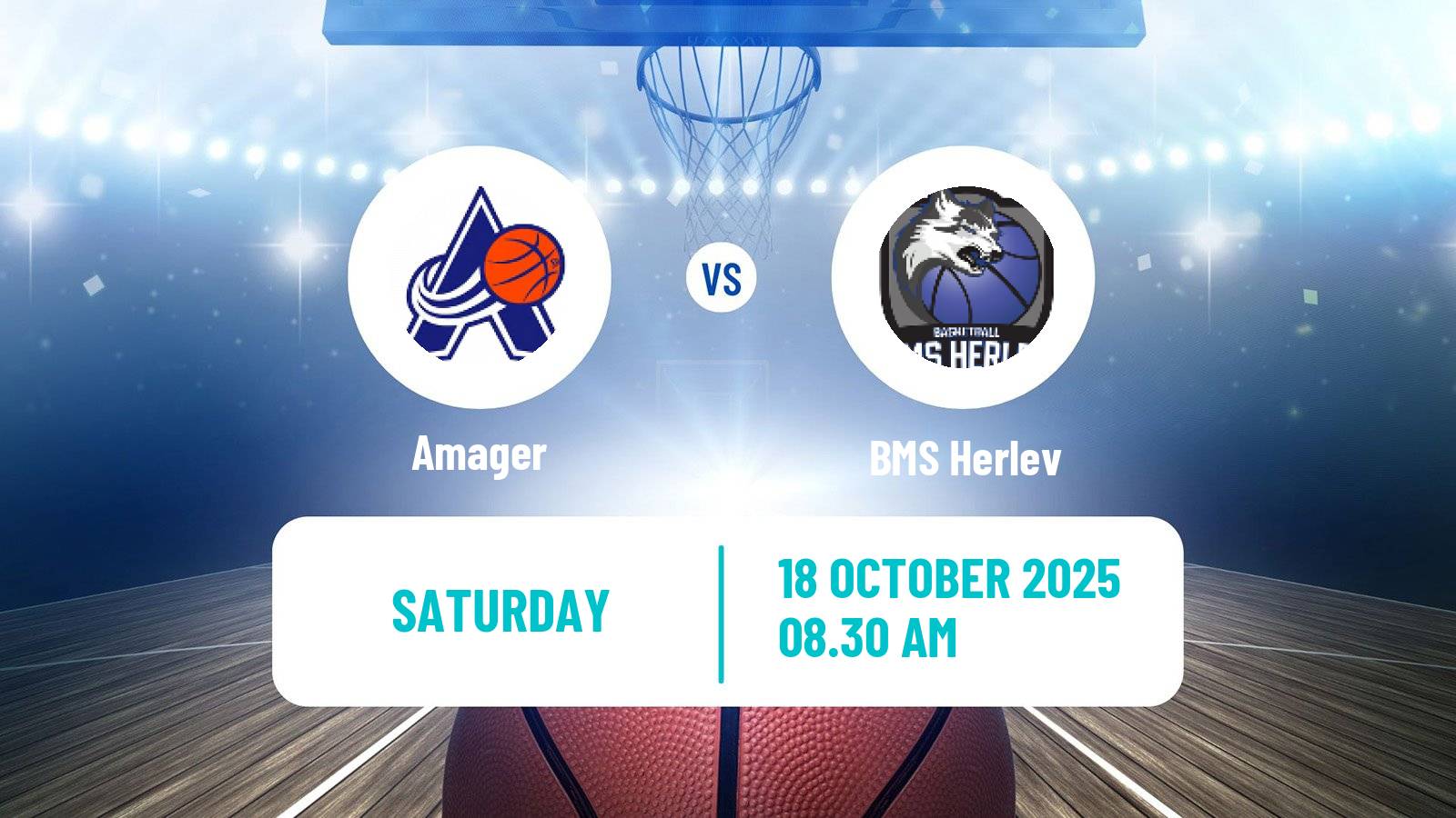 Basketball Danish Basketligaen Women Amager - BMS Herlev