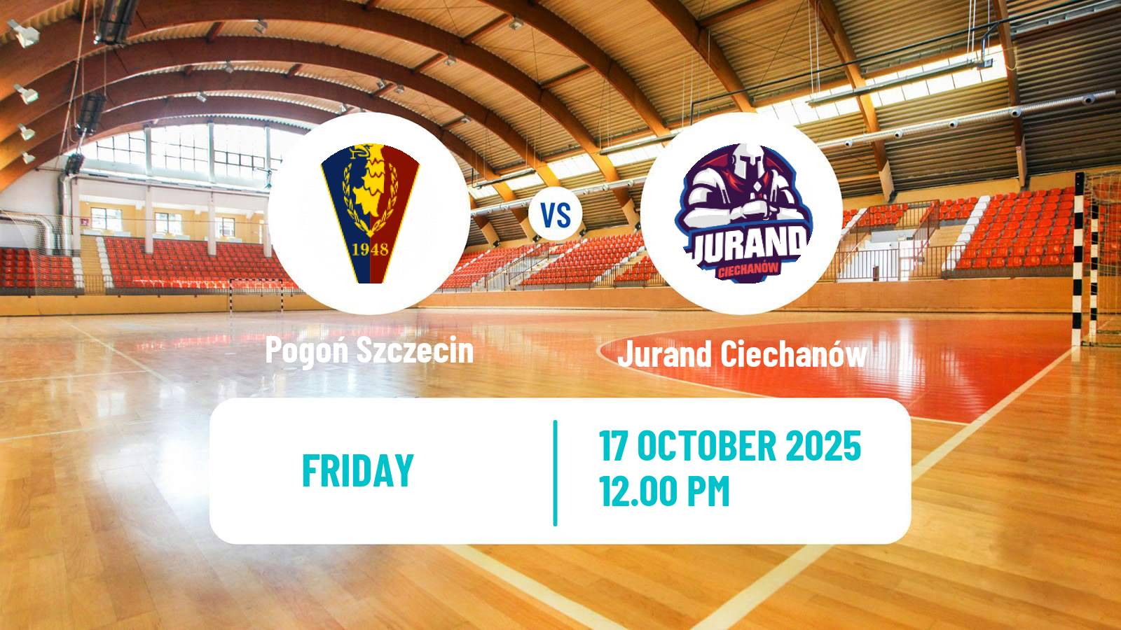 Handball Polish Central League Handball Pogoń Szczecin - Jurand Ciechanów