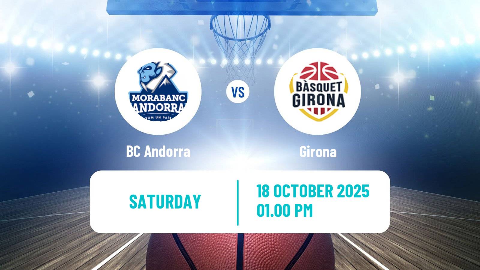 Basketball Spanish ACB League BC Andorra - Girona