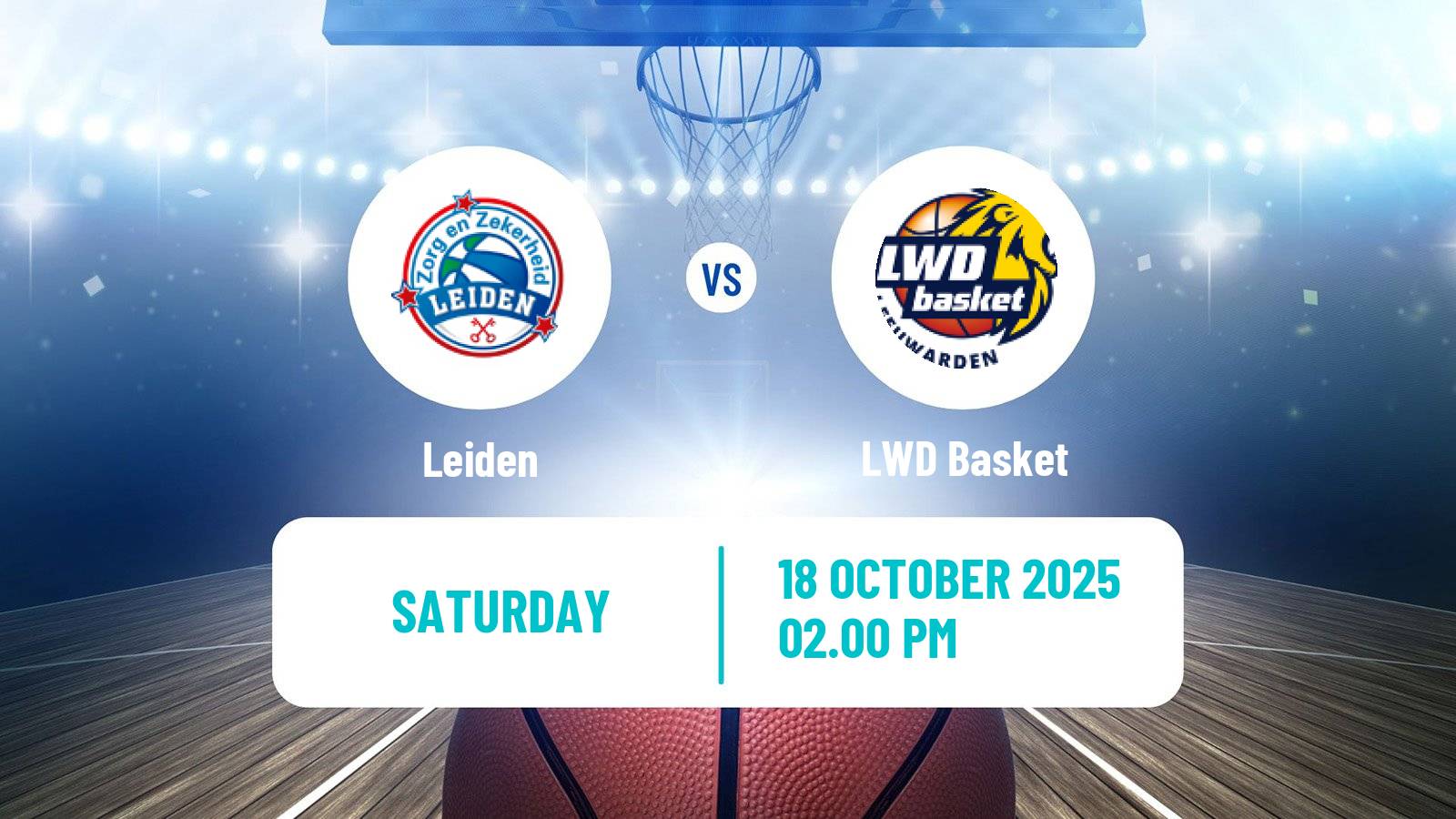 Basketball BNXT League Leiden - LWD Basket
