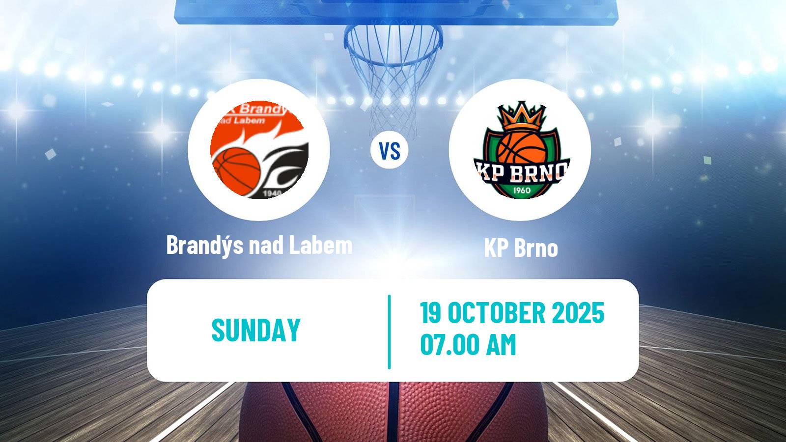 Basketball Czech ZBL Women Brandýs nad Labem - KP Brno