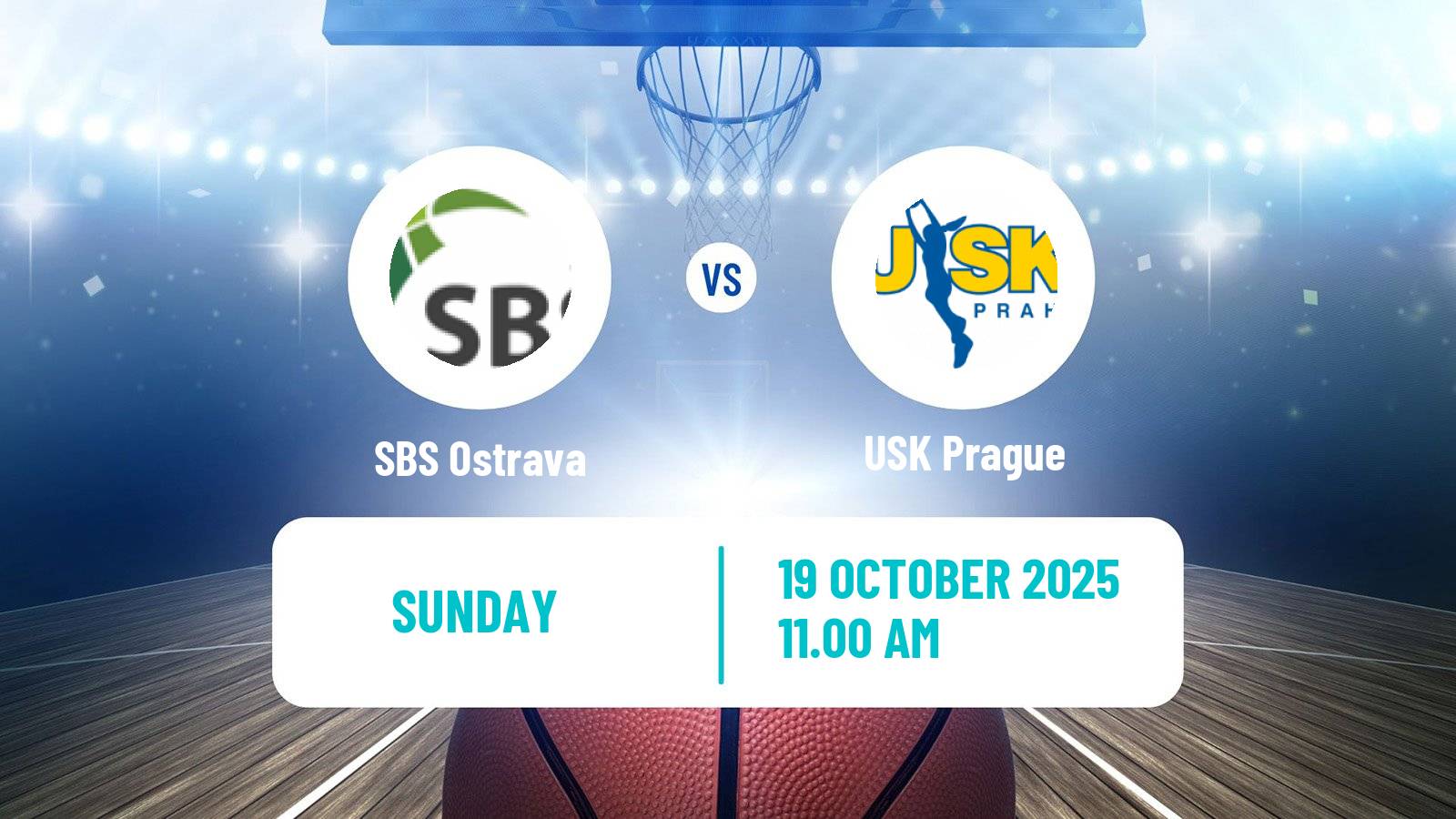 Basketball Czech ZBL Women Ostrava - USK Prague