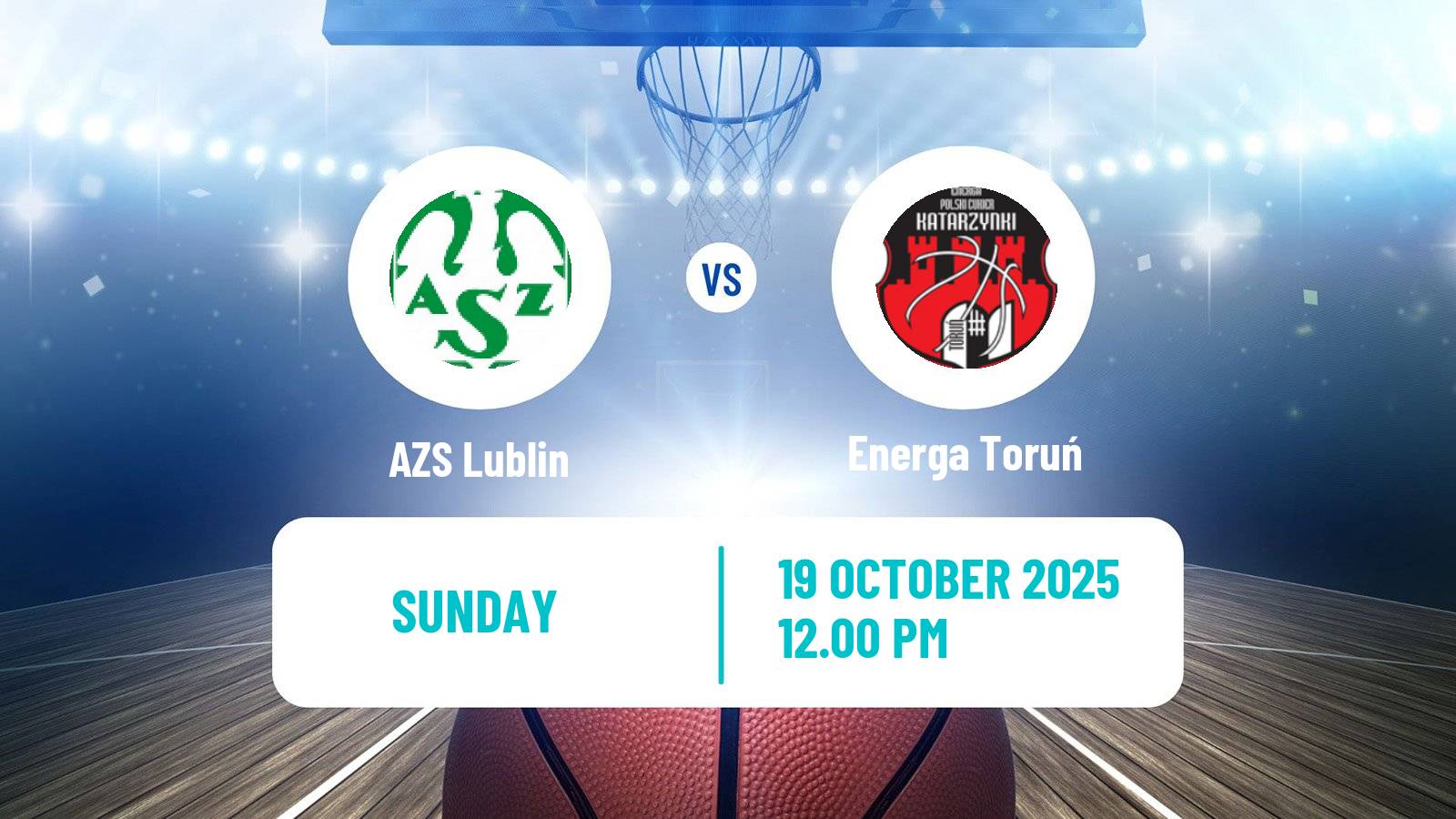 Basketball Polish Ekstraklasa Basketball Women AZS Lublin - Energa Toruń
