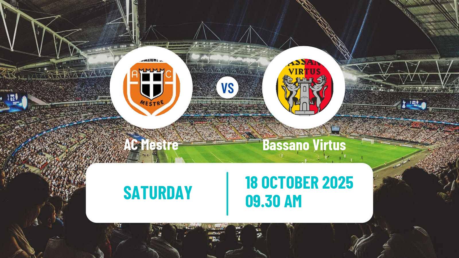 Football Italian Serie D - Group C Mestre - Bassano Virtus