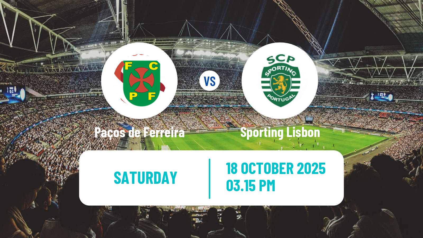 Football Taça de Portugal Paços de Ferreira - Sporting Lisbon