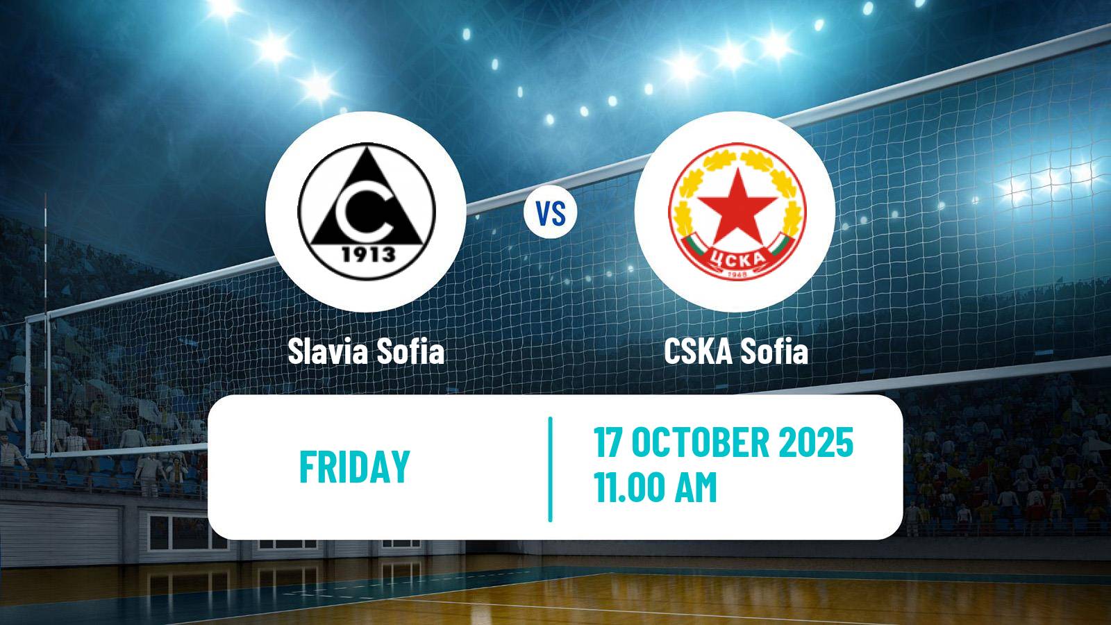 Volleyball Bulgarian SuperLiga Volleyball Women Slavia Sofia - CSKA Sofia