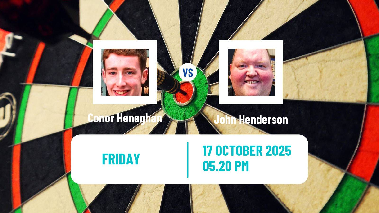 Darts Modus Super Series Conor Heneghan - John Henderson