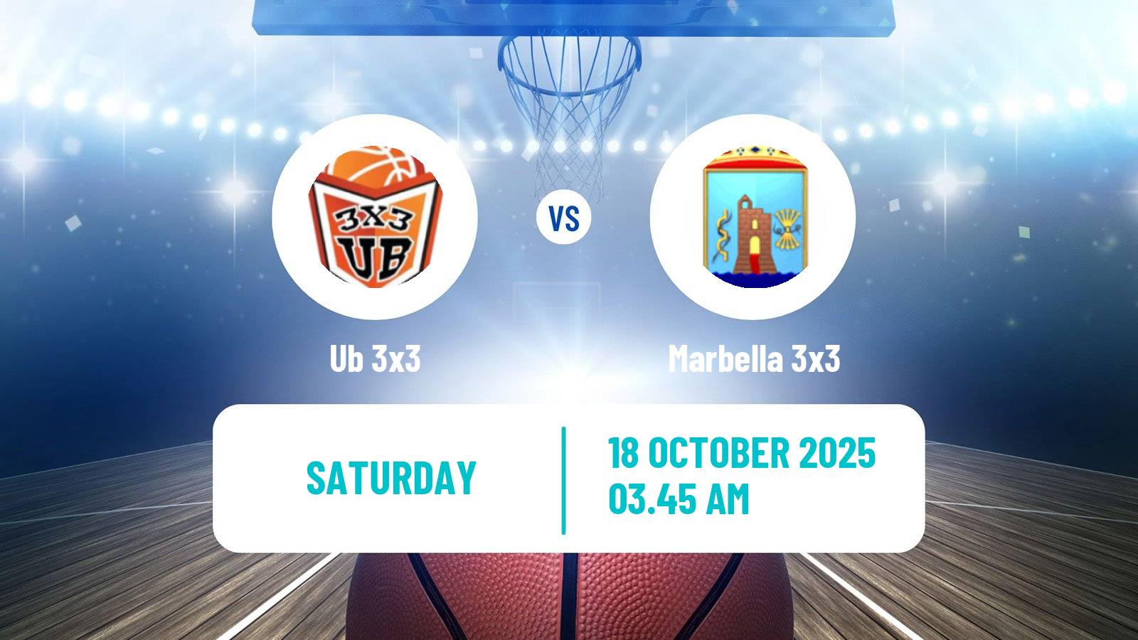 Basketball World Tour Macau 3x3 Ub 3x3 - Marbella 3x3