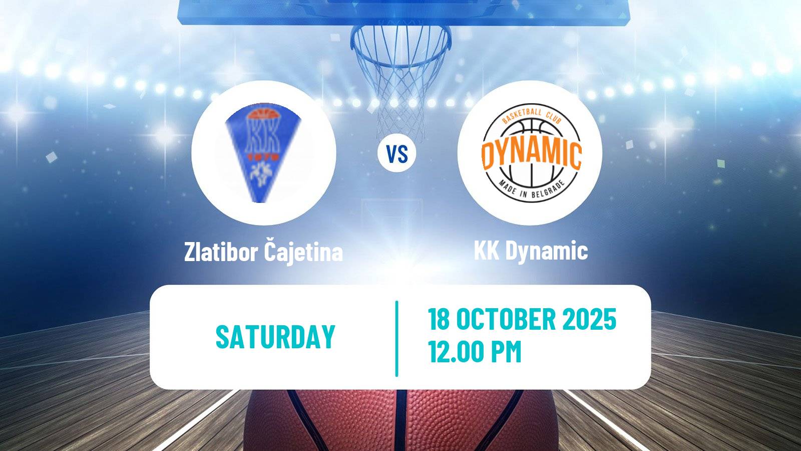 Basketball Serbian First League Basketball Zlatibor Čajetina - Dynamic
