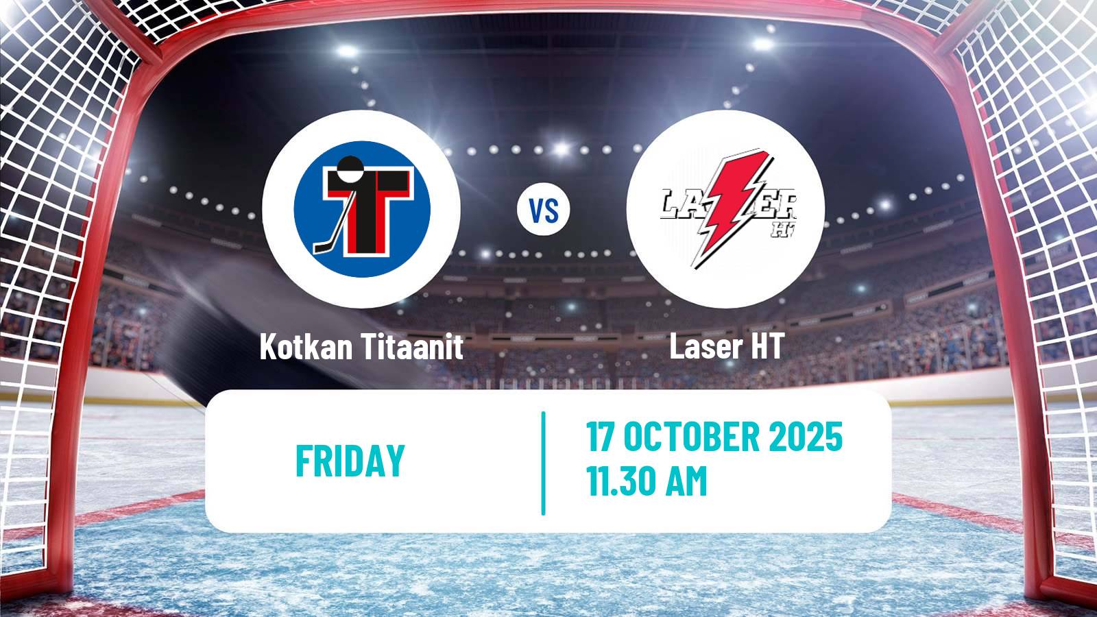 Hockey Finnish Suomi-sarja Kotkan Titaanit - Laser HT