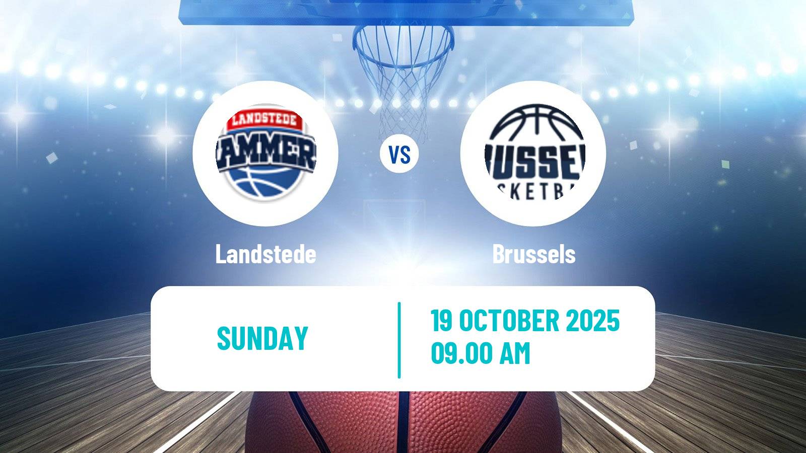 Basketball BNXT League Landstede - Brussels