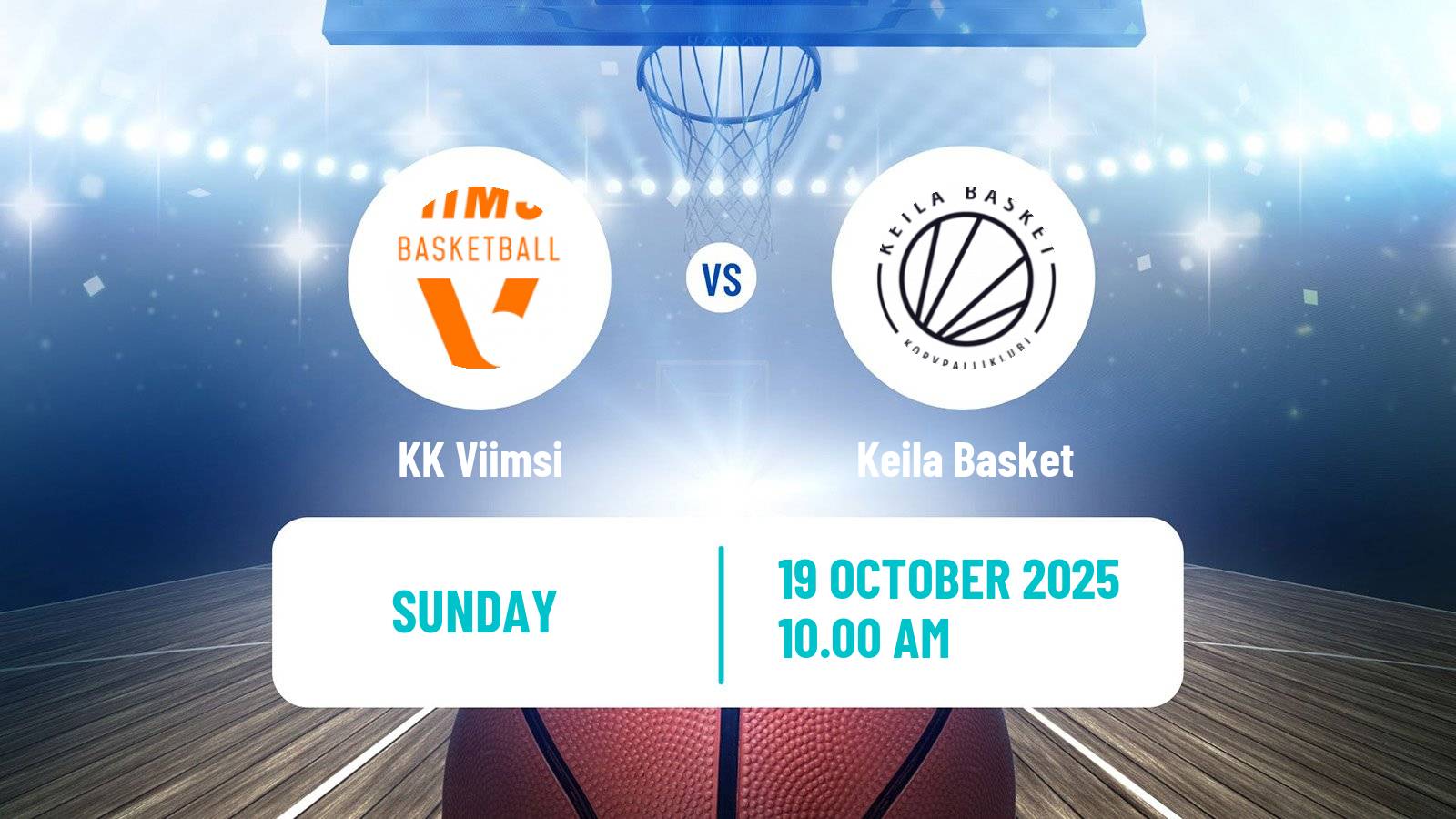 Basketball Estonian–Latvian Basketball League Viimsi - Keila Basket