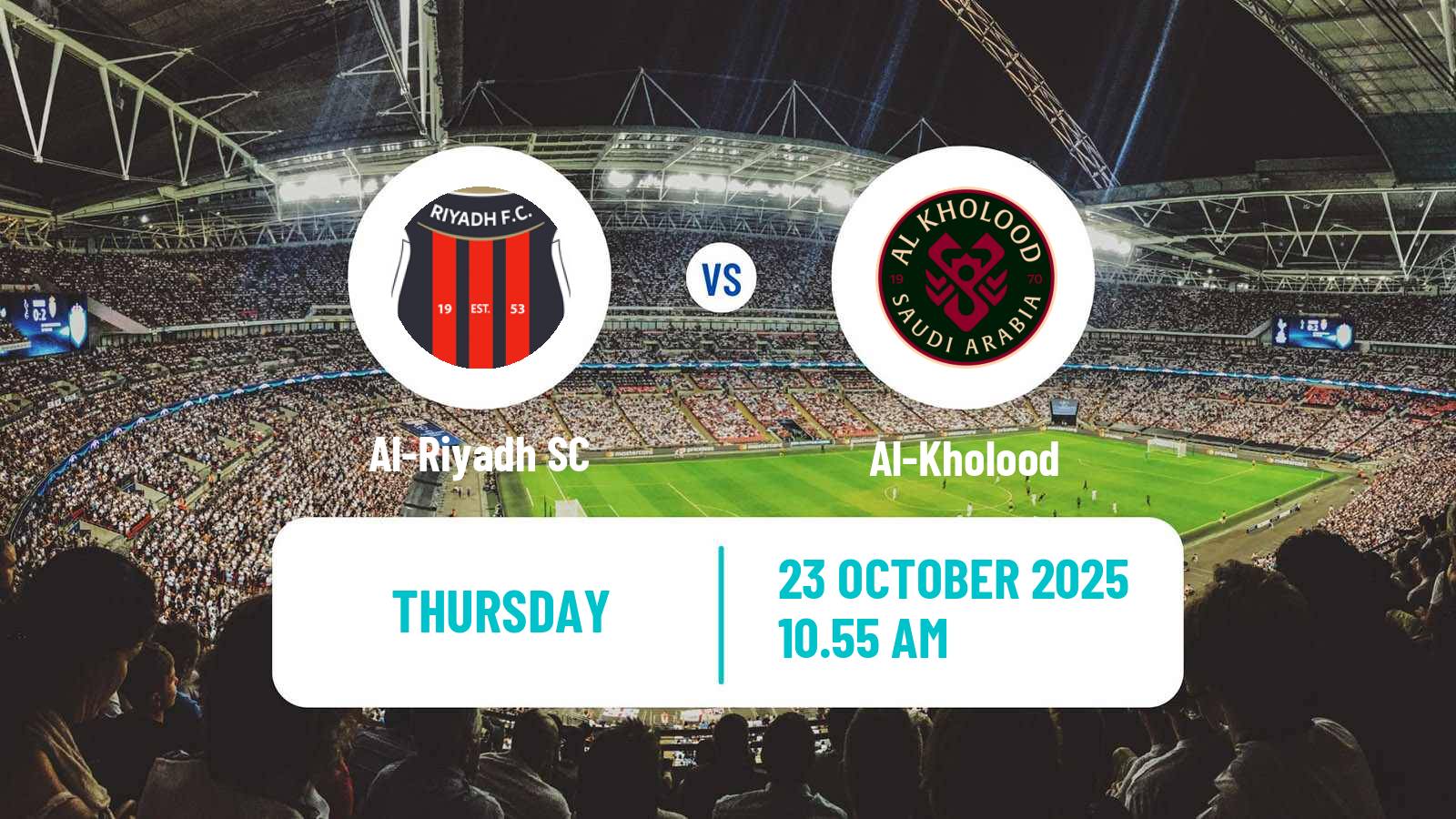 Football Saudi Professional League Al-Riyadh - Al-Kholood