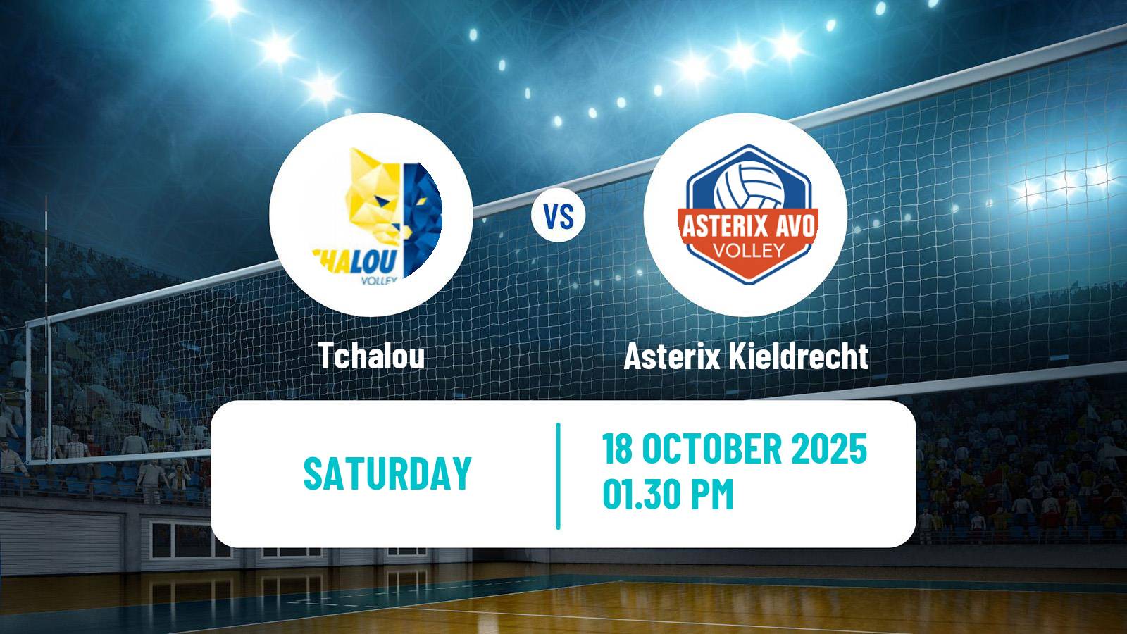 Volleyball Belgian Liga A Volleyball Women Tchalou - Asterix Kieldrecht