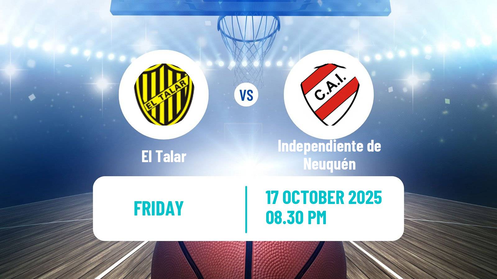 Basketball Argentinian Liga Femenina Basketball El Talar - Independiente de Neuquén