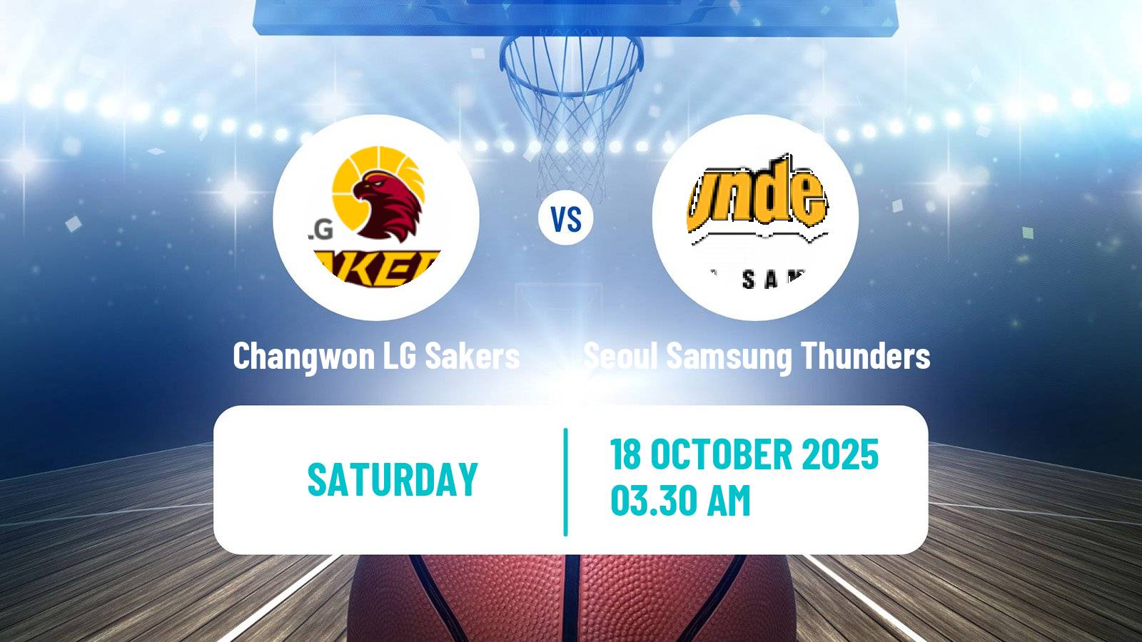 Basketball KBL Changwon LG Sakers - Seoul Samsung Thunders