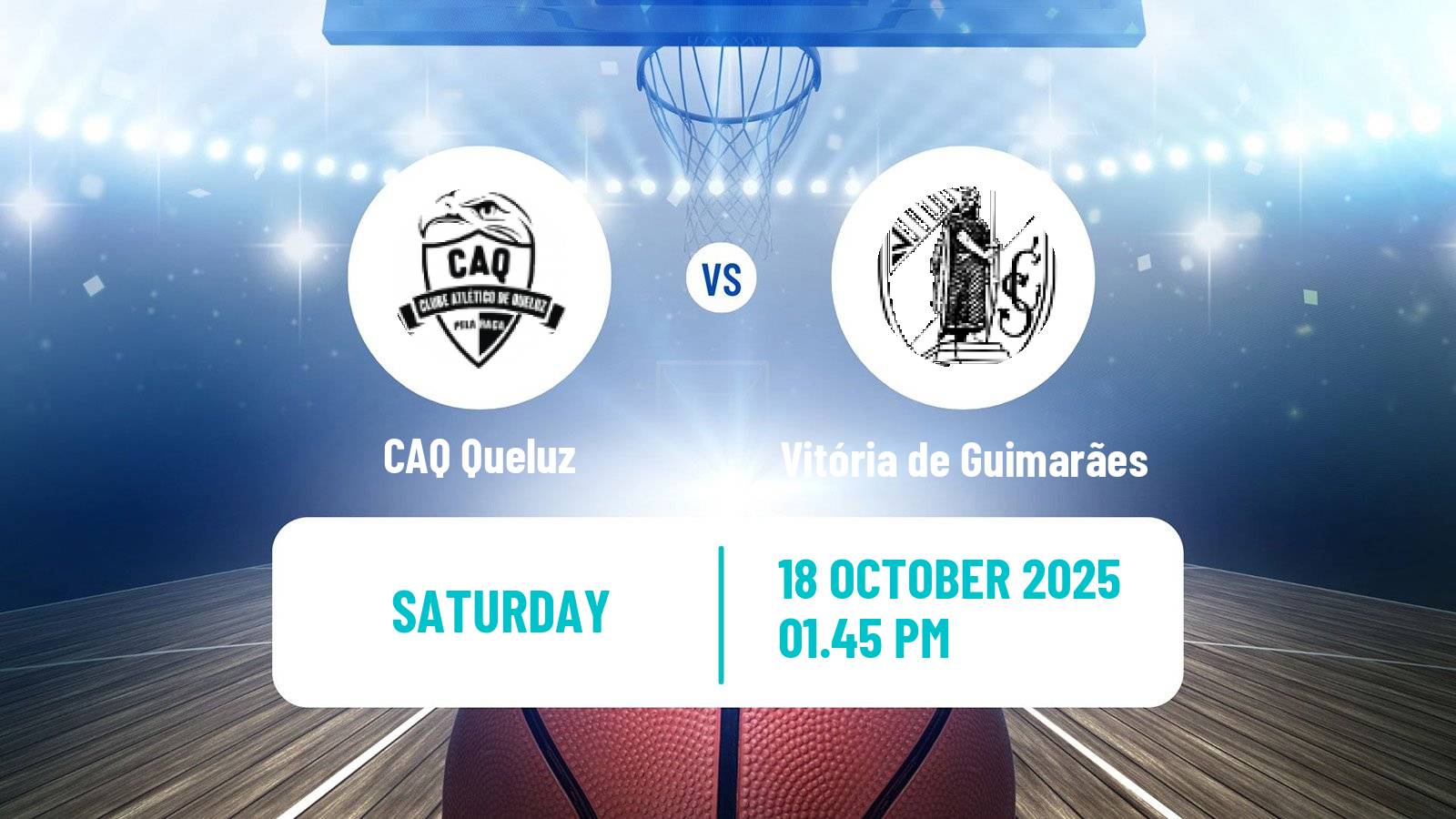 Basketball Portuguese LPB CAQ Queluz - Vitória de Guimarães