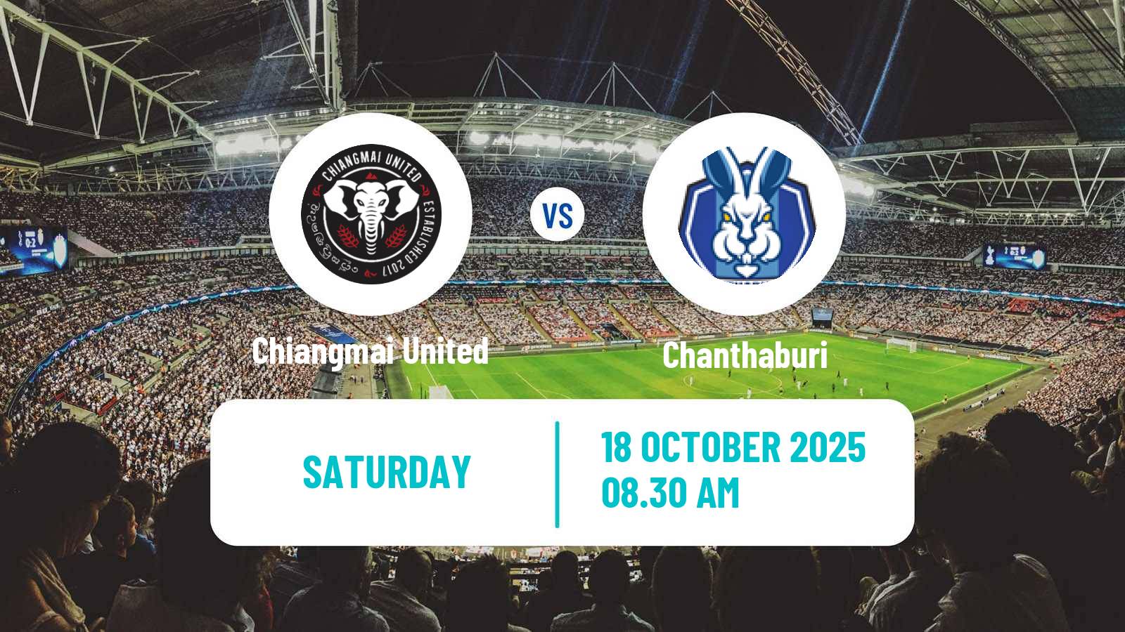 Football Thai League 2 Chiangmai United - Chanthaburi