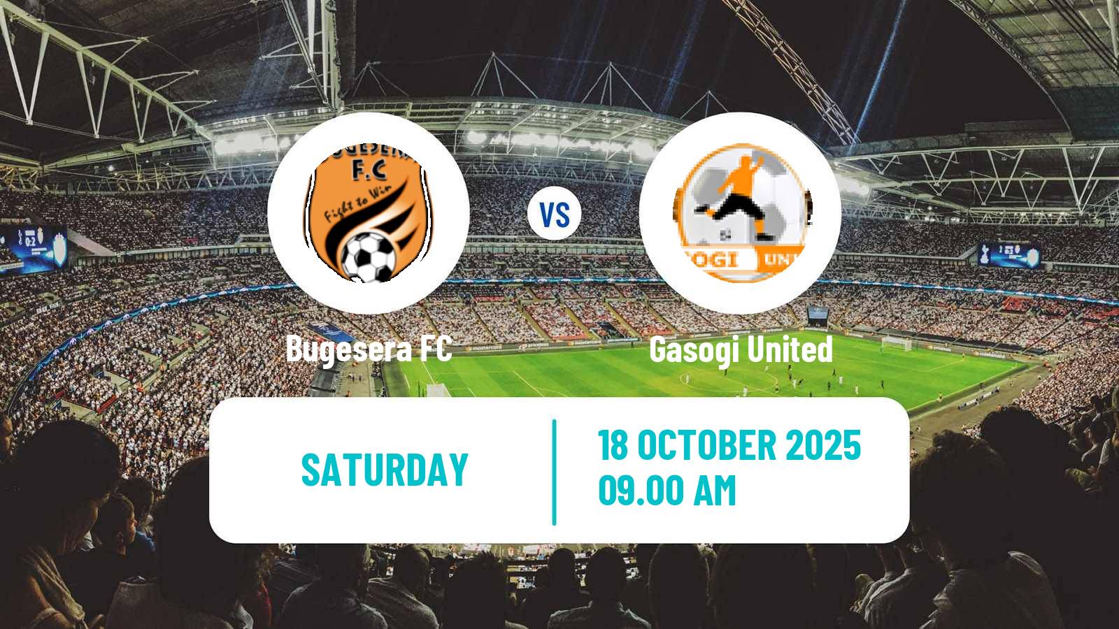 Football Rwanda Premier League Bugesera - Gasogi United