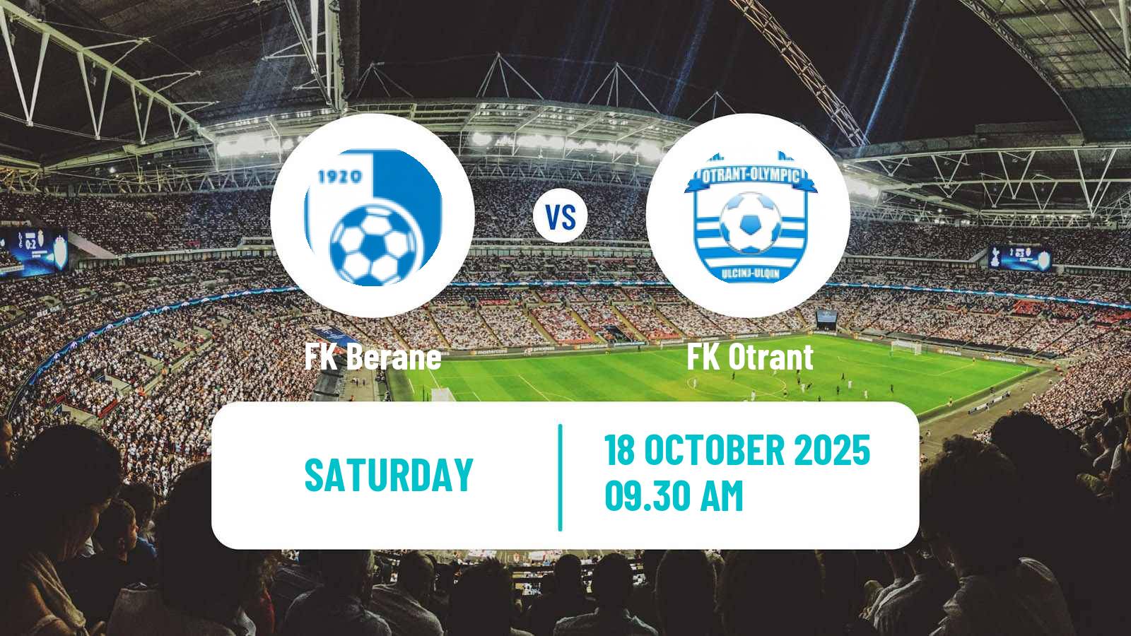 Football Montenegrin Druga Liga Berane - Otrant