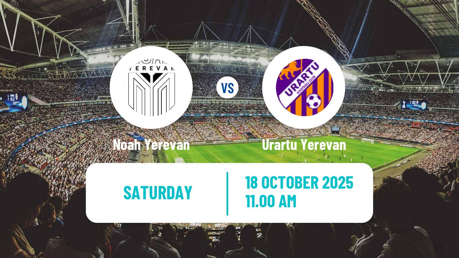 Football Armenian Premier League Noah Yerevan - Urartu Yerevan