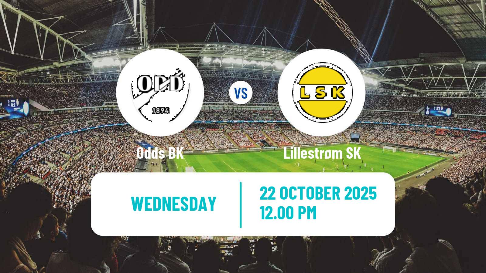 Football Norwegian Adeccoligaen Odd - Lillestrøm SK