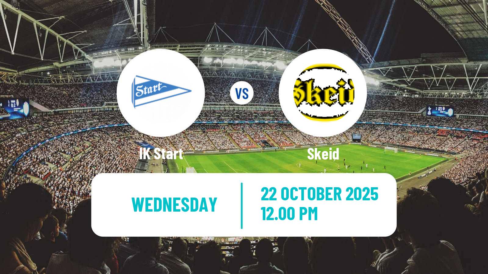 Football Norwegian Adeccoligaen Start - Skeid