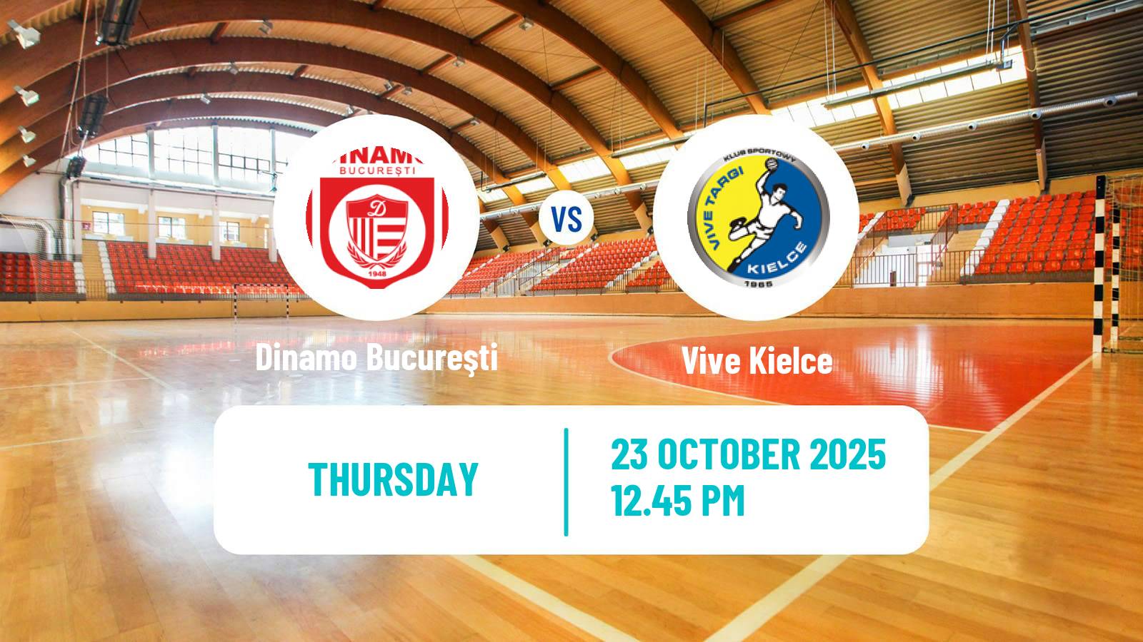 Handball EHF Champions League Dinamo Bucureşti - Vive Kielce