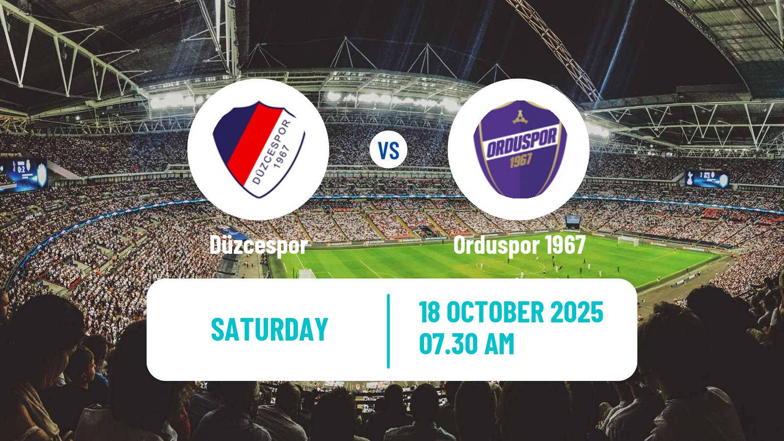 Football Turkish 3 Lig Group 3 Düzcespor - Orduspor 1967